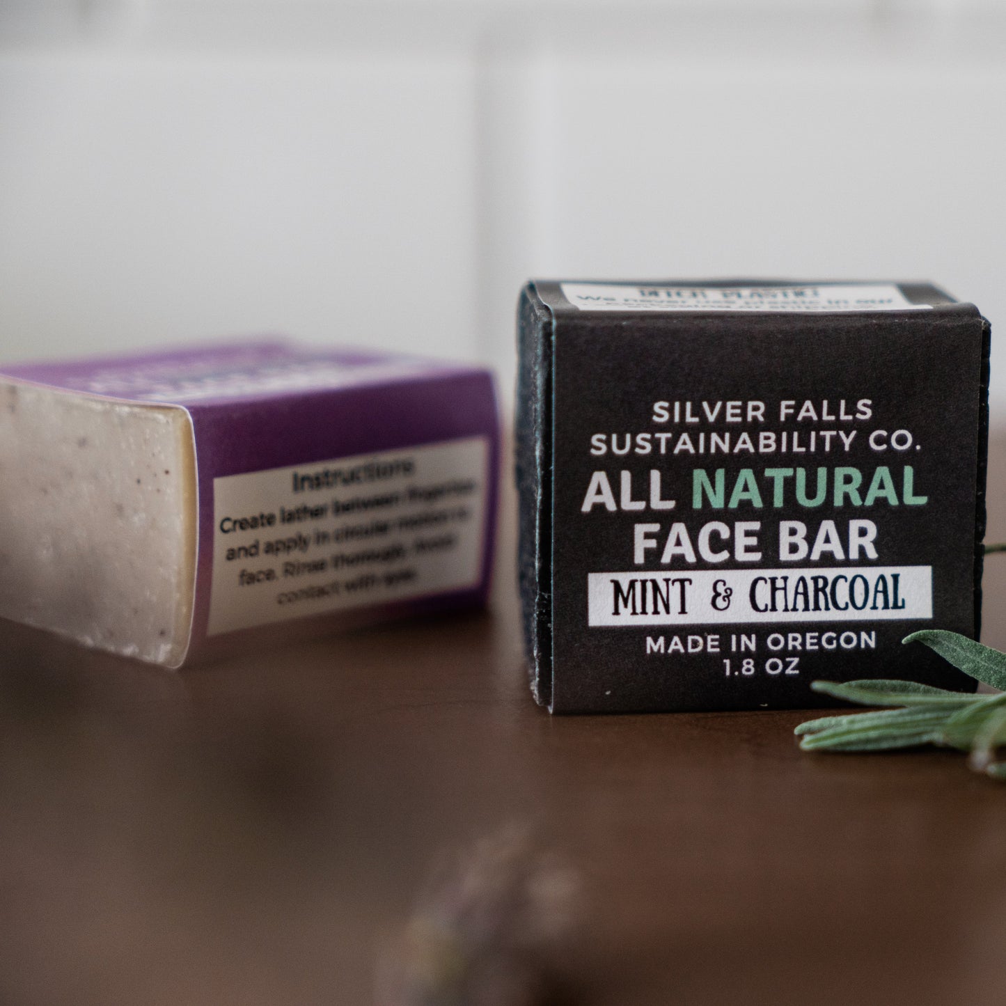 Silver Falls Face Bar zero waste facial cleanser