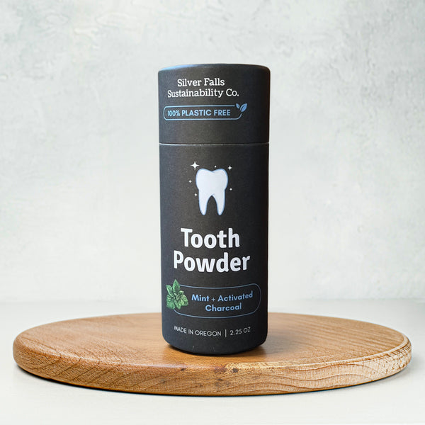Tooth Powder | Fluoride-Free Natural Toothpaste Powder – Silver